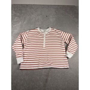 Molly Yeh‎ Women's French Terry Henley Shirt Xl Sweat Shirt